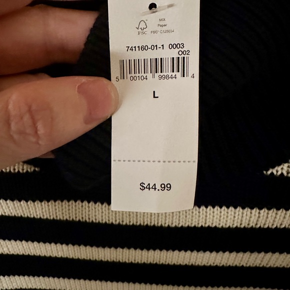 NWT Gap Kids 24/7 Split-Hem Turtleneck Sweater - Picture 4 of 6